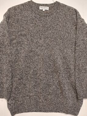 Antartex Men's Crewneck Sweater in Heather Gray